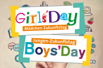 Es sin die Logos des Girls und Boys Day abgebildet.